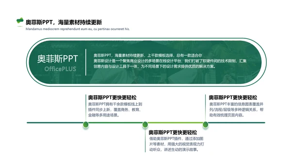 绿色简约社团活动PPT