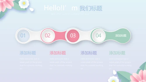 唯美温馨感恩父母电子相册动态PPT