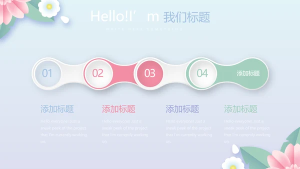 唯美温馨感恩父母电子相册动态PPT