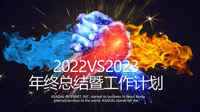 VS年终总结PPT