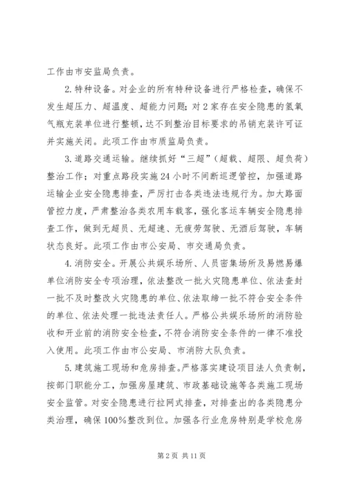 节能减排集中行动实施方案 (2).docx