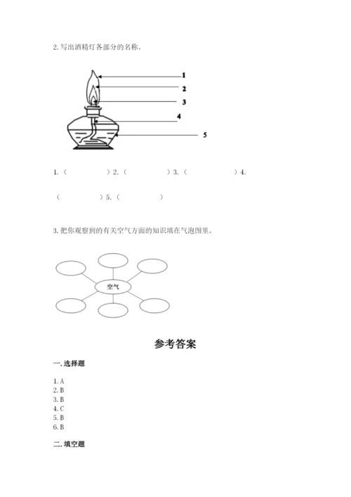 教科版三年级上册科学期末测试卷【名师系列】.docx