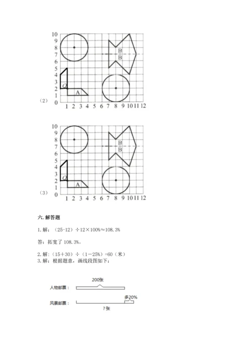 人教版六年级上册数学期末测试卷（名师推荐）word版.docx
