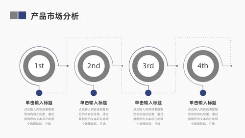 蓝色简约地球商业计划书ppt模板