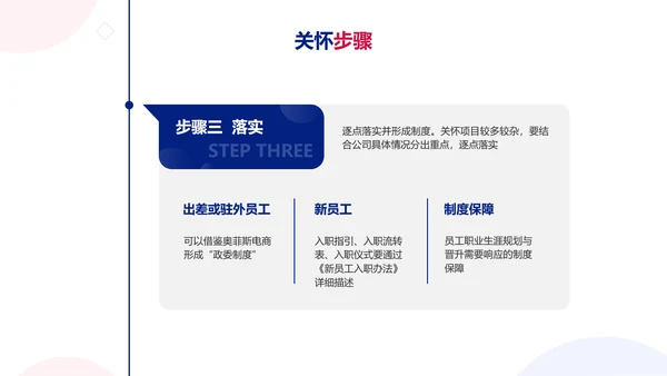 简约扁平红蓝人力资源内训教材