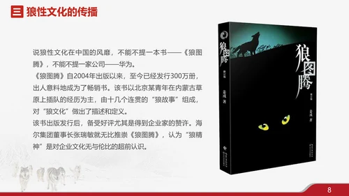 狼性文化企业培训PPT模板