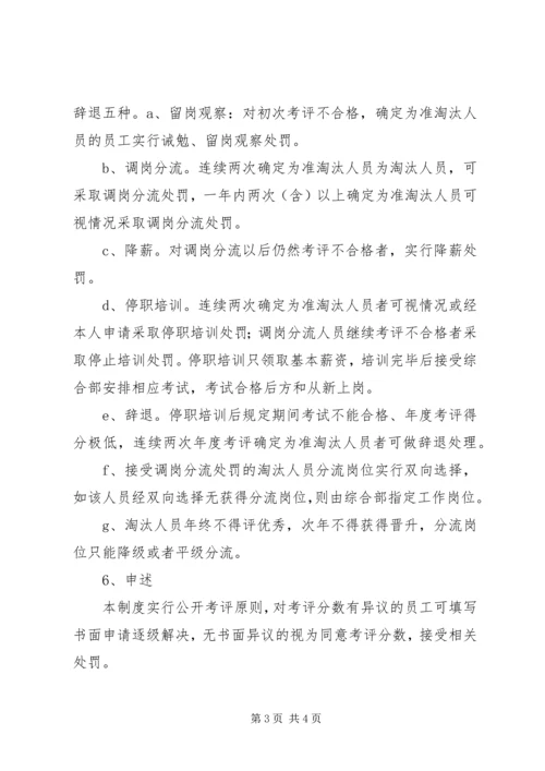 考核——末位淘汰制方案 (2).docx