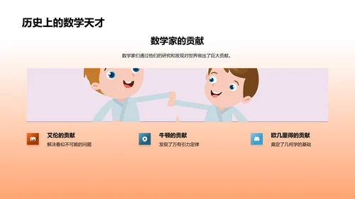 趣味数学探索PPT模板