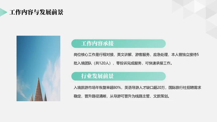 商务简约英语专业大学生职业生涯规划求职综合展示PPT