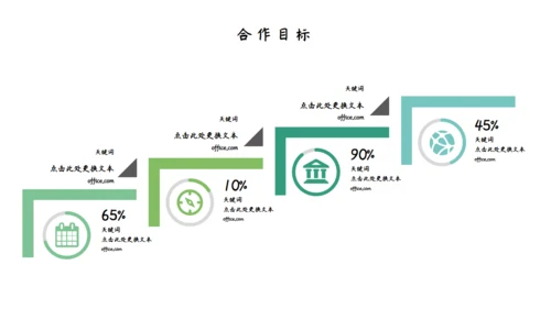 绿色植物清新个人简历通用PPT模板