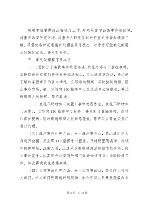 防恐反恐应急工作预案.docx