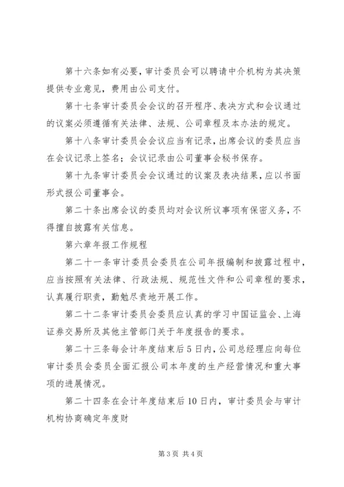 公司审计委员会工作细则(例) (4).docx