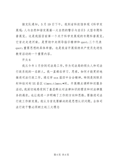 如何写培训心得开头.docx