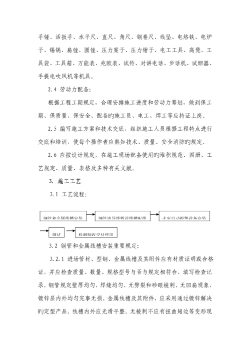 火灾报警综合施工专题方案.docx