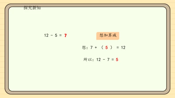 2.4十几减5、4、3、2（课件）2024-2025学年度人教版数学一年级下册(共19张PPT)