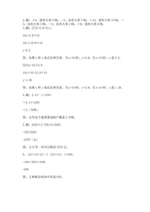 六年级小升初数学应用题50道【必考】.docx