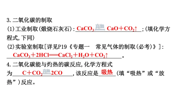 第六单元  碳和碳的氧化物 期末复习课件(共36张PPT)-2023-2024学年九年级化学人教版上