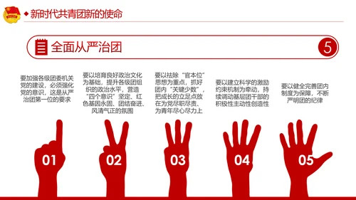 青春心向党建功新时代弘扬共青团使命团课PPT