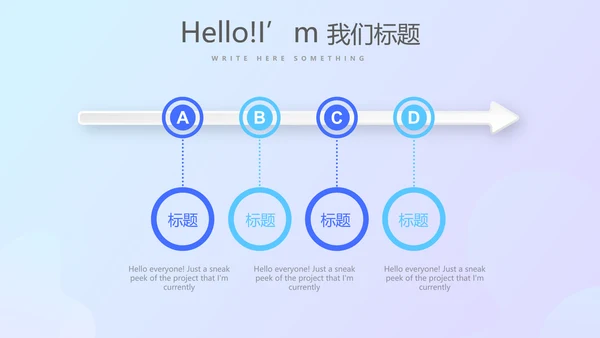 蓝色大气公司产品介绍宣传通用PPT动态模板