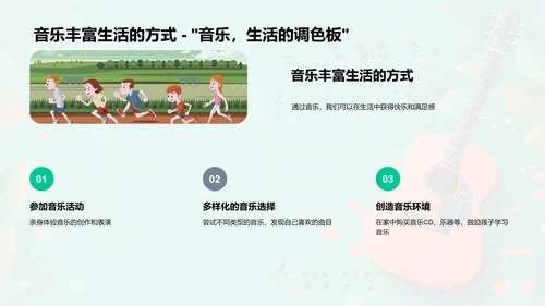 音乐知识教学PPT模板