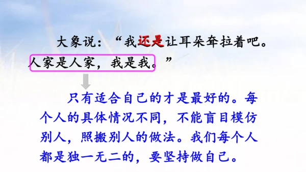 统编版语文二年级下册19《大象的耳朵》 课件