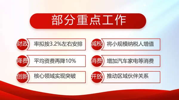 红色党建党支部工作总结汇报PPT党课
