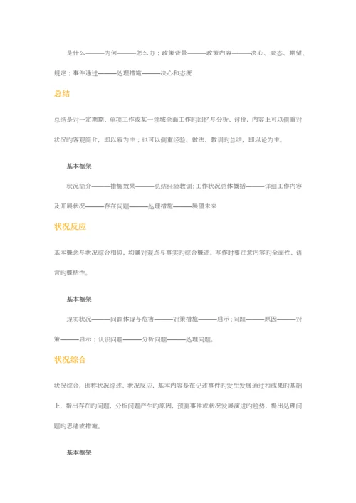 2023年公务员考试公文写作格式.docx