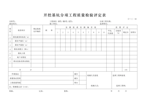 公路工程施工资料C类表格.docx