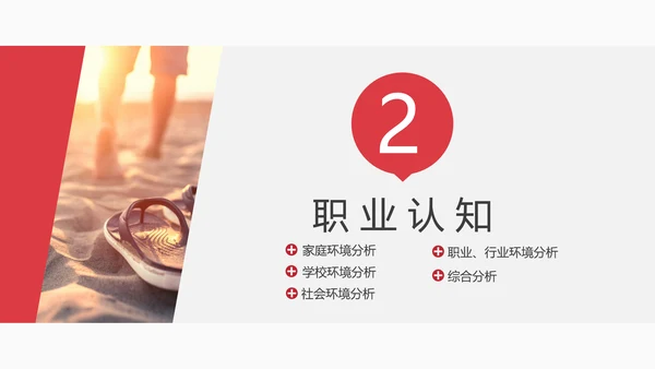 沙漠独行人生规划PPT模板