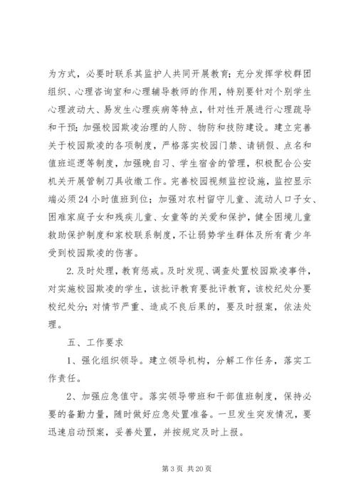 解店二中“校园欺凌”专项治理整治方案.docx