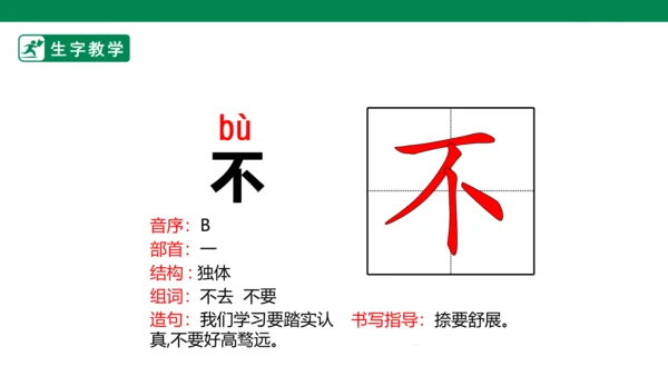 识字6 画 生字动画课件