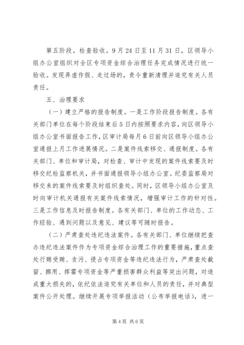 资金综合治理工作实施方案 (2).docx