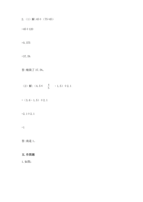 小学数学毕业测试卷含答案【完整版】.docx