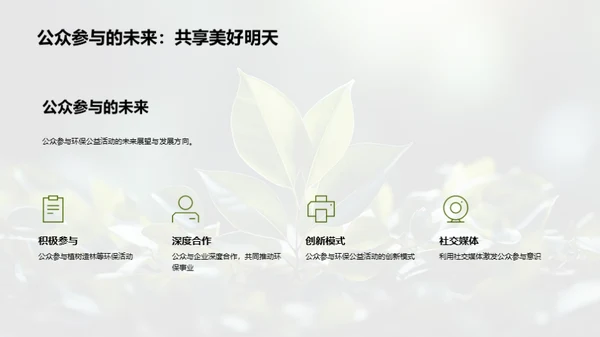 环保行动，我们在行动