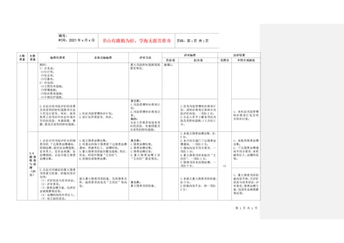 《危险化学品从业单位安全生产标准化评审标准》自评打.docx