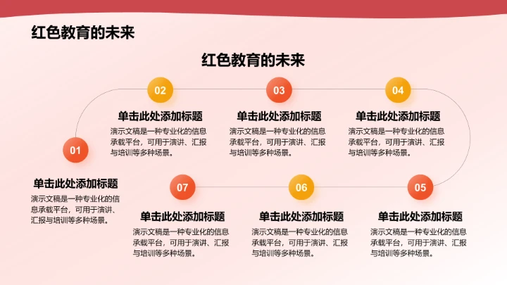 红色党政风红色革命史学习展示PPT