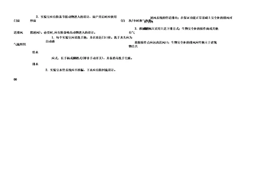 山东省生物安全一级和生物安全二级实验室基本要求