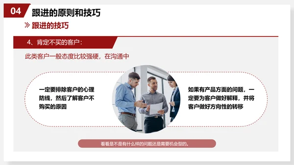 有效跟进客户销售技巧员工培训PPT模板
