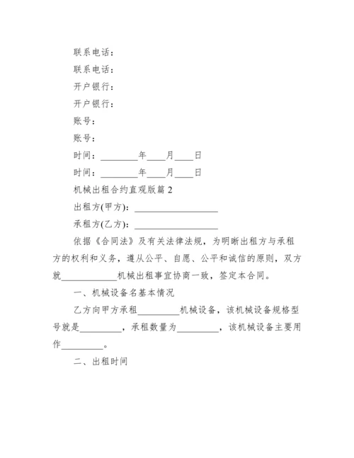 机械租赁合同简单版.docx