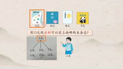 人教版一年级下册数学解决与人民币有关的实际问题1 课件(共35张PPT)