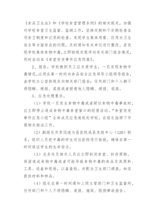 食堂食品安全应急预案.docx