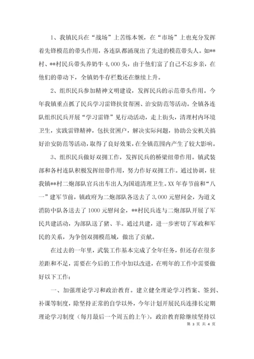 武装个人工作总结.docx