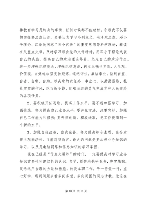 作风整顿剖析材料 (3).docx