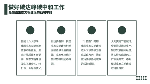 低碳经济碳达峰碳中和新理念PPT党课