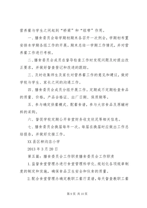 康家滩小学膳食委员会工作计划.docx