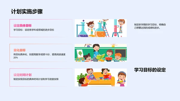 新学期学习计划报告