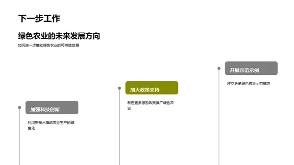 农业科学中的绿色转变