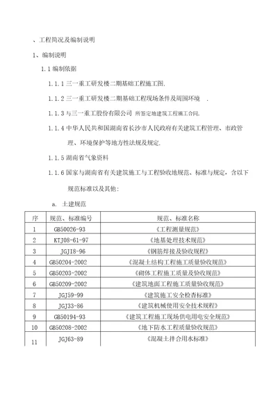 某研发楼二期基础工程安全施工技术方案