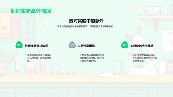 科学实验解析PPT模板