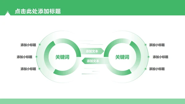 绿色简约风暑假学习生活PPT模板